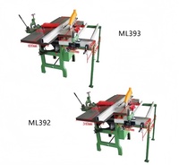 Machine à bois combinée multifonctions Rabot à bois à face lisse pour meubles neufs et d'occasion 220V