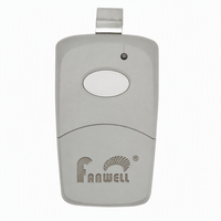 Télécommande de porte de garage linéaire automatique en plastique, piles AAA, portée 100m, pour 3060 3089 Dip Switch Rolling Code