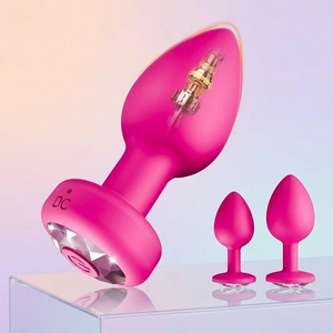 Vibrador Anal de Silicona con Control Remoto por Aplicación, 10 Modos de Vibración, Masajeador Eléctrico de Próstata, Vibrador Anal para Mujeres - Product Image 1