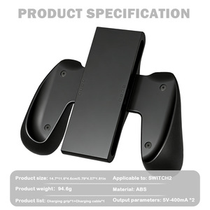 แท่นชาร์จ Nintendo Switch พร้อมขาตั้งแม่เหล็ก พอร์ต Type C สำหรับจอยคอน - Product Image 5