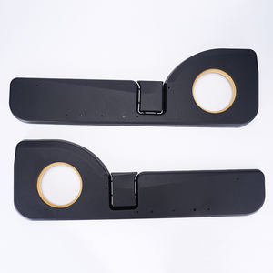Carcasas para Altavoces de Puerta y Bolsillos para Mapas en Negro, <span class=keywords><strong>Beige</strong></span> y Gris para Toyota Land Cruiser 76, 78, 79, 71, Accesorios FJ76, FJ79, FJ78, FJ71 - Product Image 2