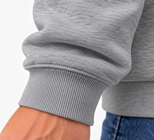 Camisetas de Algodón de Manga Larga Extra Grandes para Hombre, Sudadera con Cuello Redondo, Unisex, con Logotipo Personalizado - Product Image 5
