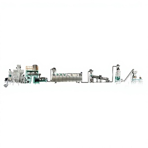 Máquina Extrusora de Doble Tornillo 200-300kg/h, Línea de Procesamiento de Alimentos para Mascotas, Equipo de Producción de Pellets de Alimento para Perros, Gatos y Peces - Product Image 1