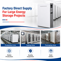 Système de stockage d'énergie LiFePO4 étanche 16 kWh 51,2 V 314 Ah en stock UE pour projets solaires EPC et entreprises d'ingénierie photovoltaïque