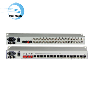 Sợi đơn SC cổng 16e1 + 4ge <span class=keywords><strong>PDH</strong></span> sợi phương tiện truyền thông chuyển đổi <span class=keywords><strong>multiplexer</strong></span> mà không cần SNMP cho sợi quang thiết bị - Product Image 3