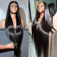 Mavis Precision 250 Density Remy Burmese Hair for Lace Full Lace Wig Baby Hair Pre Plucked Transparent Lace Glueless Kit-All