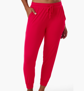 Pantalon de pyjama décontracté taille haute pour <span class=keywords><strong>femme</strong></span>, grande taille, style uni, avec cordon de serrage, pour vêtements de printemps - Product Image 1