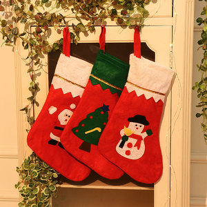 Nuevas Bolsas de Regalo Navideñas JIAXUN de China, Bolsas Grandes y Pequeñas para Dulces, Decoraciones Navideñas de Tela con Dibujos Animados, Venta al Por Mayor - Product Image 4