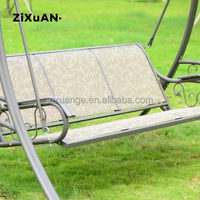 Chaise hamac de jardin de luxe, fauteuil à bascule, sièges suspendus pour deux ou trois balançoires