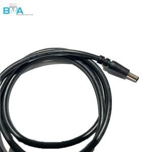 Cabo de Alimentação DC 5.5x2.5mm com Plugue Macho para Extremidade Desencapada UL2464 18AWG 1200mm Preto PVC Cobre Estanhado 300V Comprimento Personalizado - Product Image 4