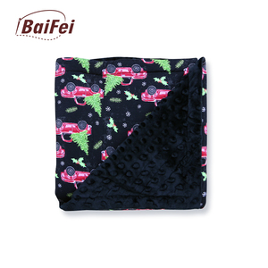 <strong>Custom</strong> <strong>Designer</strong> Printing Checkered Fleece Minky Dots Winter <strong>Blanket</strong> Wholesale Christmas Bamboo Quilt Baby <strong>Blanket</strong> Super Soft - Product Image 3