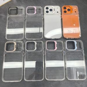 เคสใสเคลือบแม่เหล็กสำหรับ <span class=keywords><strong>Samsung</strong></span> S26 S25 Ultra Plus เคสแข็งเคลือบโครเมียมหรูหราบางเฉียบ - Product Image 3