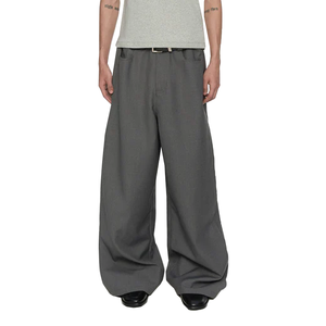 <span class=keywords><strong>Pantaloni</strong></span> da <span class=keywords><strong>uomo</strong></span> Casual oversize alla moda all'ingrosso <span class=keywords><strong>pantaloni</strong></span> a cerniera con cuciture laterali rilassate - Product Image 2