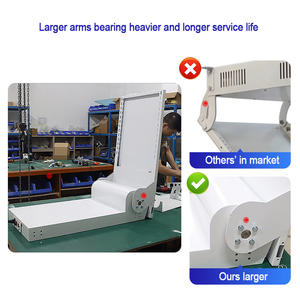 JGST OEM/ODM 自動回転フルモーション電動リモコン式格納式フリップダウンTV天井リフトマウント（55～75インチテレビ用） - Product Image 4