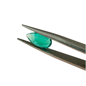 Poires émeraude colombiennes cultivées en laboratoire Pierres hydrothermales lâches en forme de poire pour bijoux 3x5mm à 12x20mm Émeraudes créées - Product Image 3