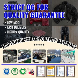 DiZNEW erkek kot özel yüksek sokak tasarımcı asit-yıkanmış Patchwork kot erkekler - Product Image 5