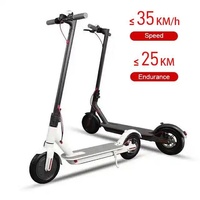 Scooter électrique adulte léger et portable de 8.5 pouces pour l'application Bluetooth Moteur 350W Conception pliante à deux roues au lithium