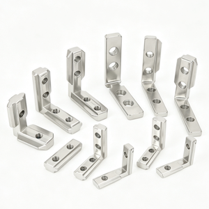 T-Nut Aluminium-Profil Innenwinkelverbinder L-Form 90 Grad Inneneckhalterung Hardware-Beschlag - Product Image 3