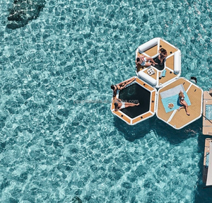 Flotteurs gonflables personnalisés pour <span class=keywords><strong>piscine</strong></span> Jouets pour <span class=keywords><strong>piscine</strong></span> Chaise longue en <span class=keywords><strong>filet</strong></span> flotteur flottant <span class=keywords><strong>hamac</strong></span> gonflable pour l'eau - Product Image 5