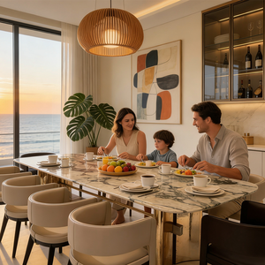 <span class=keywords><strong>Tavolo</strong></span> da Pranzo di Lusso Moderno in Marmo Stile Italiano per Ristorante Hotel Casa Arredamento Grande Rettangolare con Piano in Pietra e Base in Metallo - Product Image 3