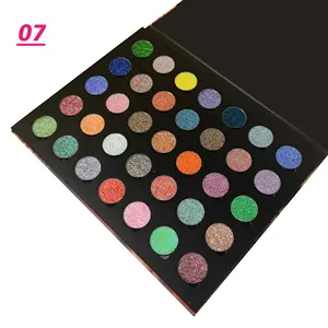 35 Colours Eyeshadow Palette Private Label Vegan Neon Eyeshadow Palette Private Label Eyeshadow Vendor Customized Boxes