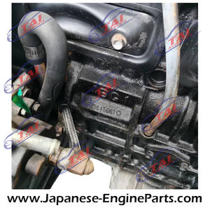 Moteur diesel 4BG1 d'occasion 4.329L avec boîte de vitesses pour remplacement - Product Image 4