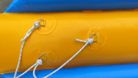 Bateau banane gonflable, équipement de remorquage pour jet ski, équipement de surf, jouets aquatiques, poisson volant, bateau rapide flottant de grande taille pour l'extérieur