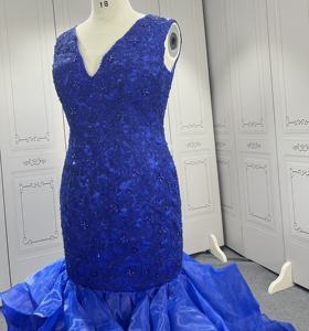 Vestido de novia azul real Mujer <span class=keywords><strong>invitada</strong></span> <span class=keywords><strong>2022</strong></span> <span class=keywords><strong>Vestidos</strong></span> de fiesta elegantes <span class=keywords><strong>para</strong></span> mujer <span class=keywords><strong>Vestidos</strong></span> de noche - Product Image 2