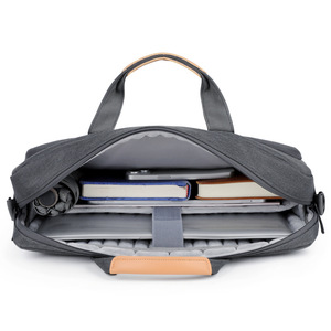 Oxford Waterproof <b>Laptop</b> Bag Briefcase Large Capacity Sling Shoulder Men Business Professional Travel Work Slim Briefcase - Product Image 5