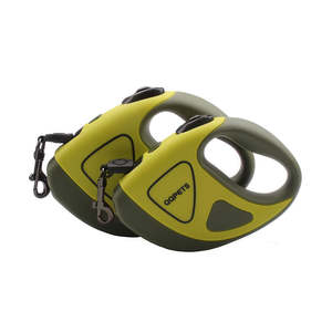 Guinzaglio per cani retrattile con Logo personalizzato senza grovigli guinzaglio per cani da 16 piedi senza mani con luce luminosa a Led - Product Image 2