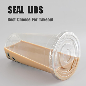 Nhựa dùng một lần RTS 16oz rõ ràng nhựa PET ly có nắp đậy cốc cà phê tùy chỉnh in logo Takeaway cốc nhựa cho nước trái cây - Product Image 4