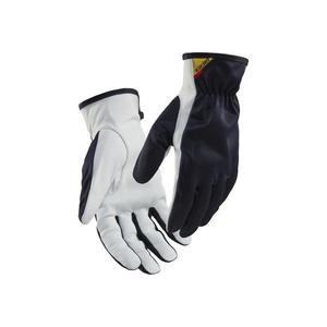 BLAKLADER - 2802145986108 Gants de travail en cuir Marine foncé/Blanc (multi-pack) - EAN 7330509711187 GLOVES - Product Image 1