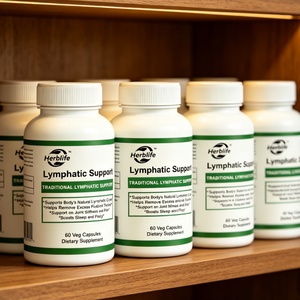 Cápsulas Veganas Orgánicas para el Soporte Linfático, Suplementos para Adultos, Fórmula Herbal Compleja, Cápsulas para el Drenaje Linfático, Fabricación OEM/ODM - Product Image 3