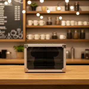 Estuche de Transporte en Miniatura con 3 Bandejas Metálicas, Marco de Aleación de Aluminio, Estuche de Transporte para Figuras, Caja de Exhibición para Miniaturas - Product Image 1