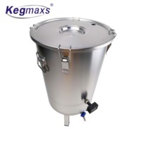 Shai kemaxs — équipement de brassage à domicile, conteneurs de fermentage conique en acier inoxydable, 26.5L