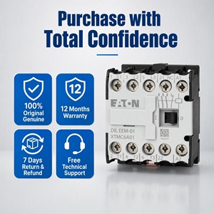 Contacteur DILM Série DILM80-11N 80A 3P 220V 50/60Hz CE pour le contrôle des moteurs de grandes pompes - Product Image 3