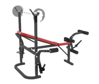 Machine de gymnastique à domicile multifonctionnelle Banc d'entraînement réglable en acier pour l'entraînement de la poitrine et du dos Station d'haltères inclinées