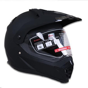 Casque intégral homologué ECE en ABS pour hommes et femmes, toutes saisons, double visière, équipement pour vélo électrique, design élégant tout-terrain, sécurité anti-chocs élevée - Product Image 2