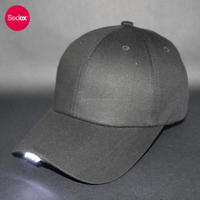 SEDEX 4-Cap Pilastro Fabbrica Costruito 6 Pannelli Berretto da Baseball Con Luci A Led