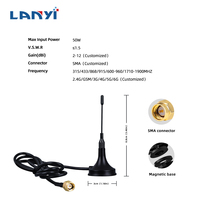 Module sans fil Lora 433 MHz 470 MHz avec antenne omnidirectionnelle à gain élevé et polarisation verticale