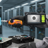 Détecteur de face terminale à mesure rapide, structure compacte, facile à manipuler, microscope USB, microscope à fibre optique, sonde d'inspection de fibre