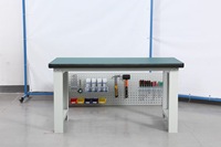 Banc de travail en acier robuste pour garage, boîte à outils, tiroirs, OEM/ODM/OBM personnalisé, résistant à la rouille, capacité de charge de 1000 kg