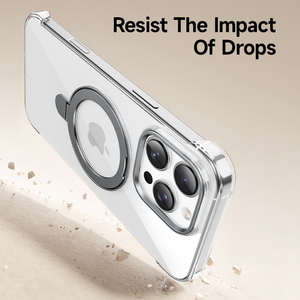 Iphone 17 Pro Max Trường Hợp Đứng Từ Chống Sốc Ban Đầu Rõ Ràng Trường Hợp Điện Thoại Số Lượng Lớn Bán Buôn - Product Image 5