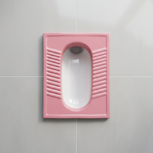 กระโถนโถนขนาดมาตรฐานของอินเดีย: ทรงซัดทอดสีม่วงแดง - Product Image 1