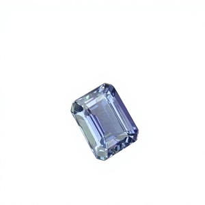 Tanzanite Naturelle Certifiée Non Chauffée Couleur Bio, Coupe Émeraude Octogonale, Zoisite Tanzanite Naturelle 2,33 Carats, Propre à la Loupe - Product Image 1