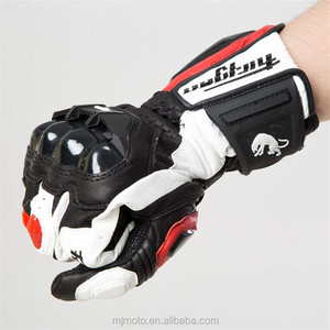 Gants de moto Furygan AFS-18 en cuir pour la course sur route, gants de moto à doigts complets, longs, pour la conduite, le vélo, les sports de plein air - Product Image 3