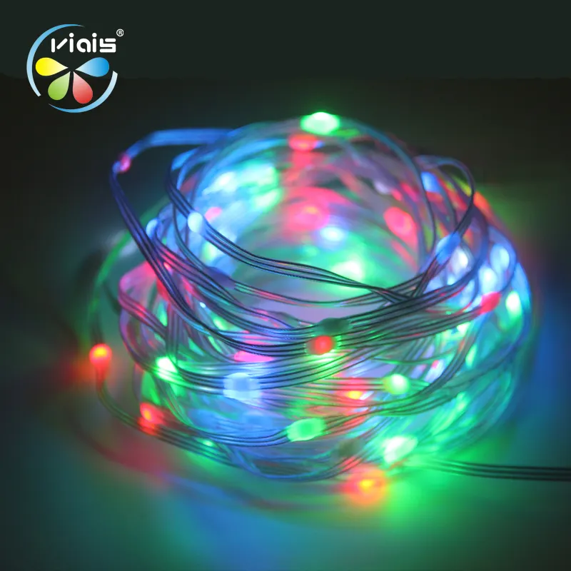 Illuminazione natalizia 5V USB 10M LED String Light telecomando LED luci natalizie in filo di rame