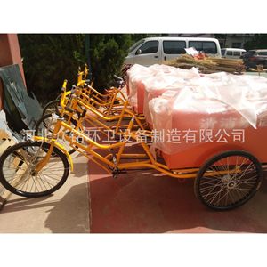 รถสามล้อเก็บขยะ Zml เกียร์ธรรมดา สีเหลือง แผ่นเหล็กชุบสังกะสี ปรับแต่งสเปคได้ - Product Image 3