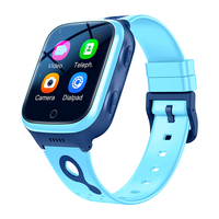 Smartwatch per Bambini K9 con Batteria a Lunga Durata 800mAh, Videochiamate 4G, IPX7 Impermeabile, Schermo IPS da 1.4", GPS, Fotocamera HD, Chat Vocale