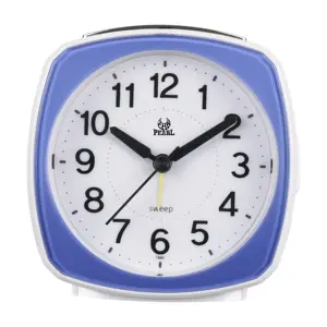 Jam Alarm Anak-anak Pendidikan dengan  Lampu Malam Senyap Anak-anak Belajar Travel Quartz Pointer Mini Snooze Bip Wake Up Clocks